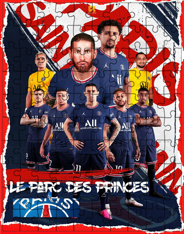 Puzzle PSG Neymar Mbappe