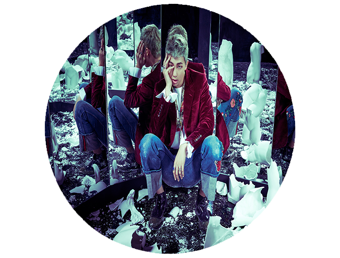 Opłatek na tort BTS