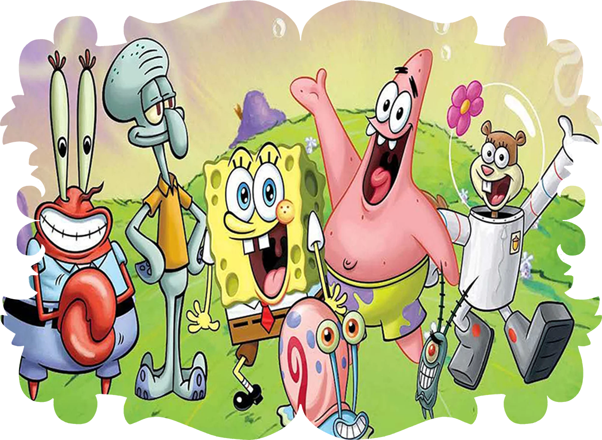 Bidon Junior Spongebob Kanciastoporty