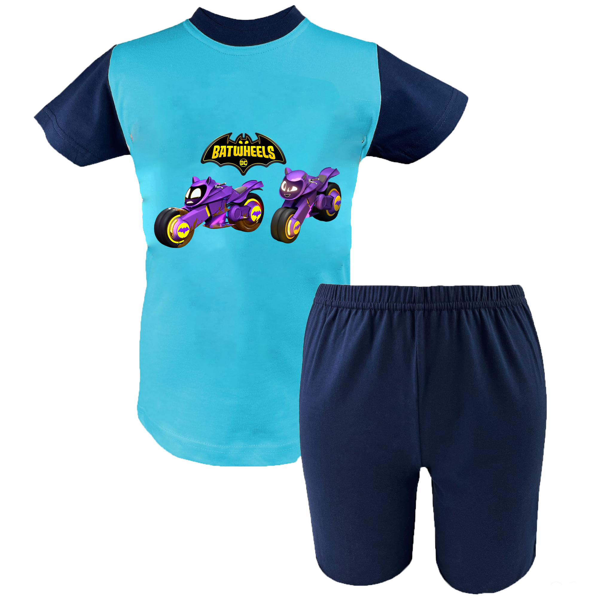 Krótka Piżama dziecięca Batwheels
