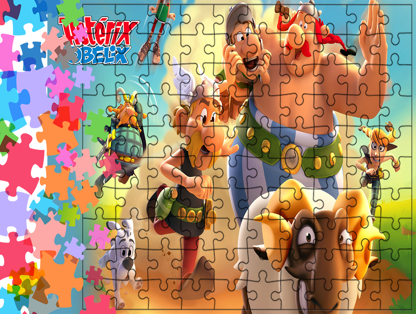 Puzzle tradycyjne - Asterix & Obelix