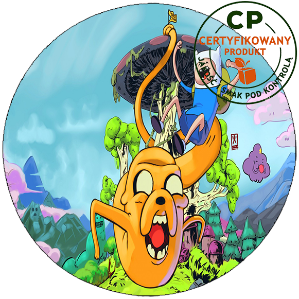 Opłatek na tort Pora na Przygodę