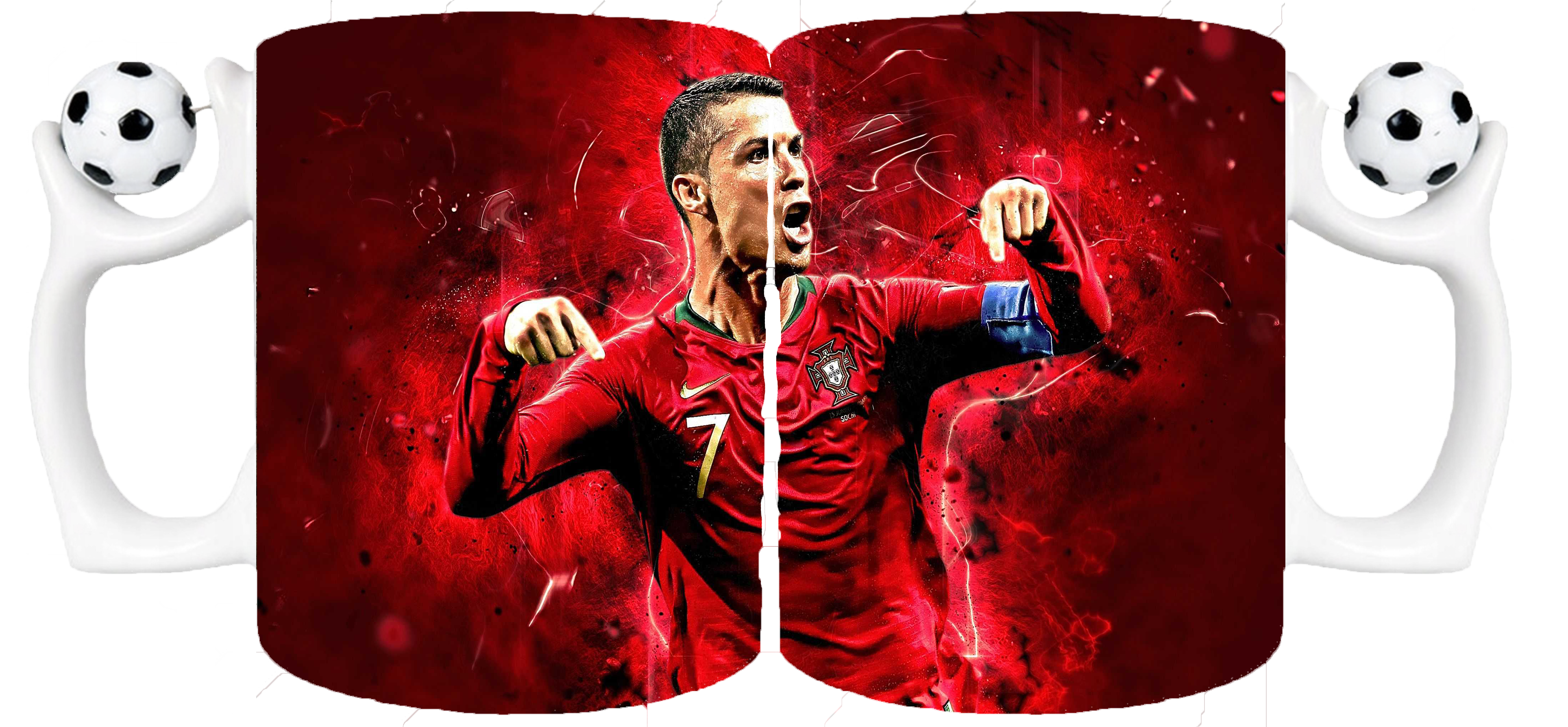 Kubek z piłką dla Fana Ronaldo CR7