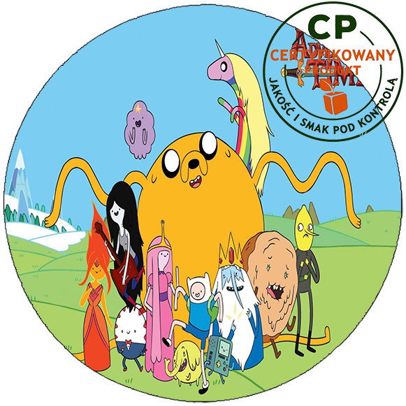 Opłatek na tort Pora na Przygodę