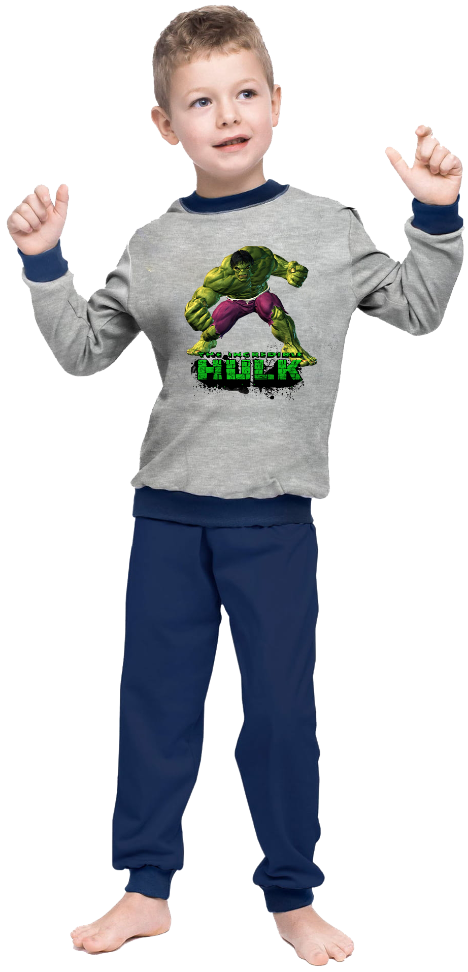 Piżama dziecięca Hulk