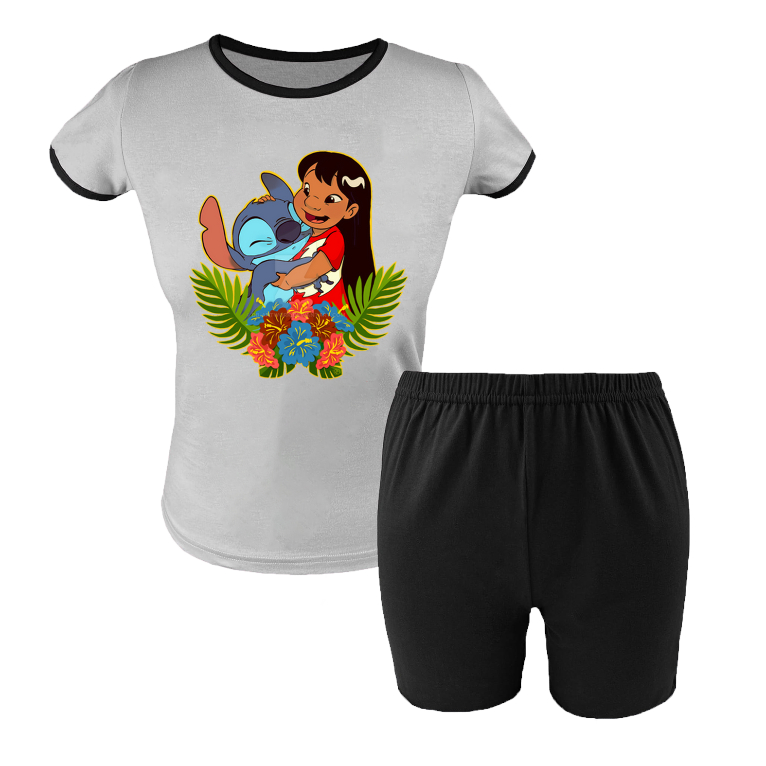 Krótka Piżama dziecięca Lilo i Stich