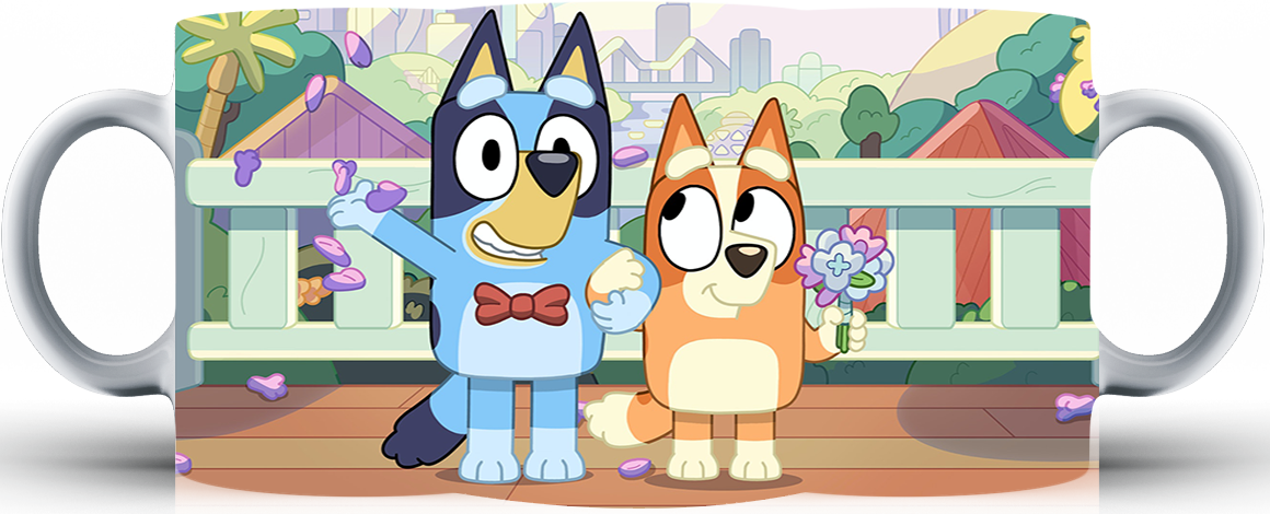 Kubek ceramiczny Bluey