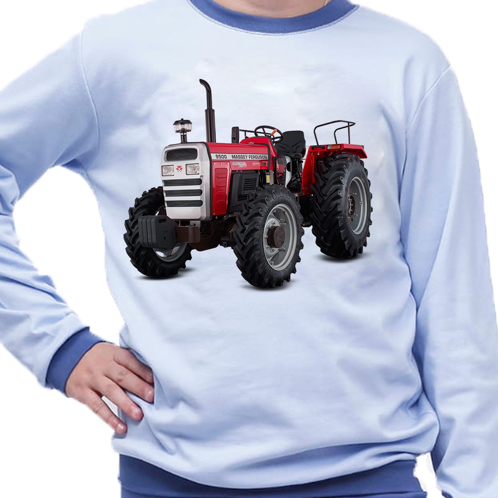 Piżama dziecięca Traktory