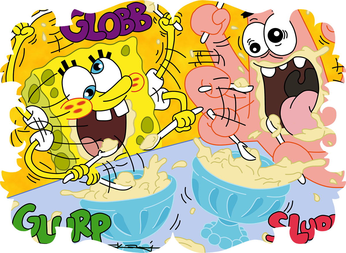 Bidon Junior Spongebob Kanciastoporty