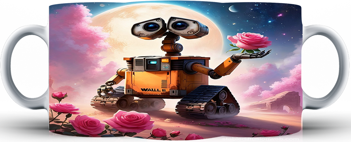 Kubek ceramiczny Wall-E Nowe Przygody