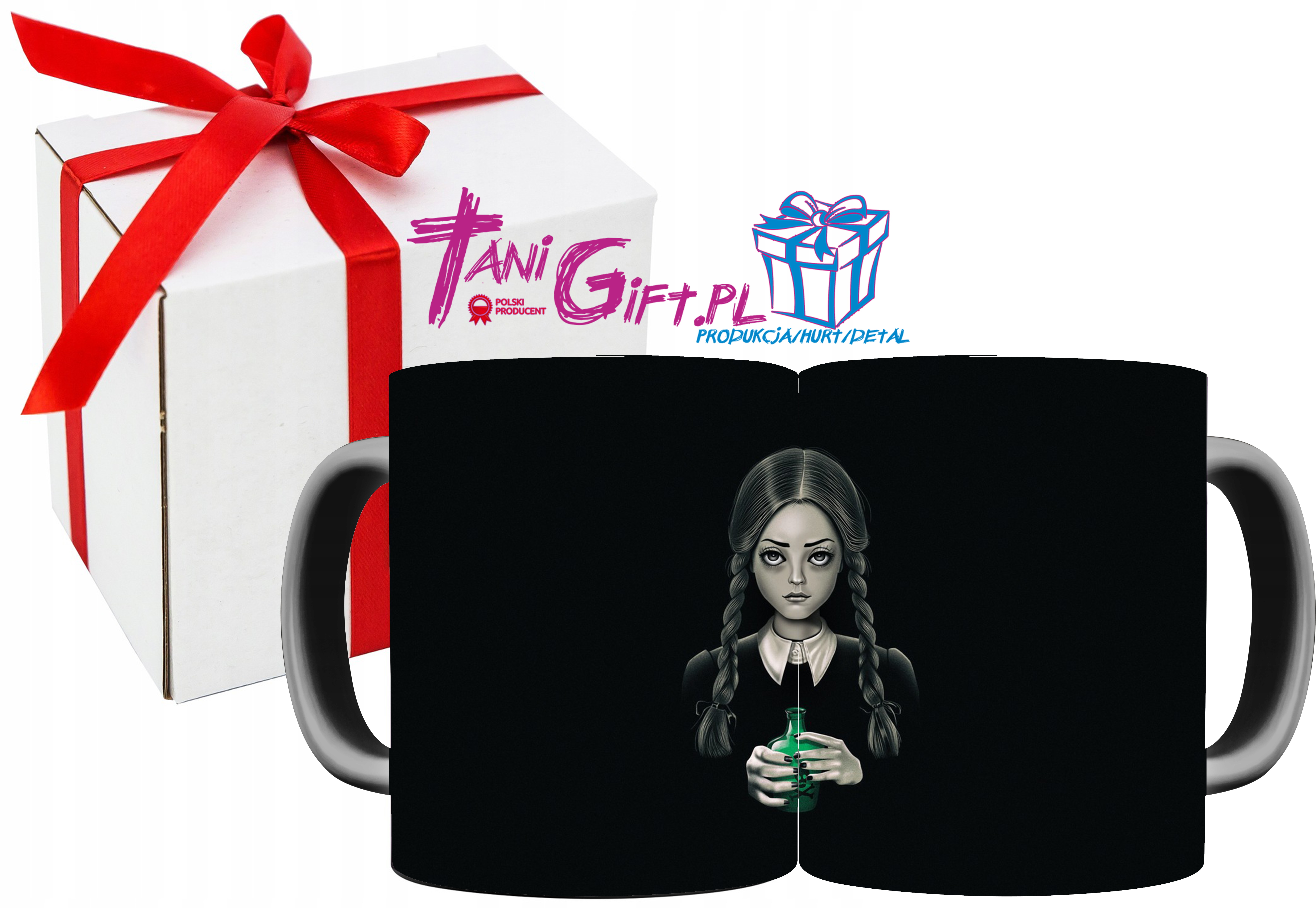 Magiczny Kubek Wednesday Addams