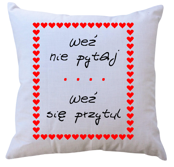 Poduszka Kocham Cię