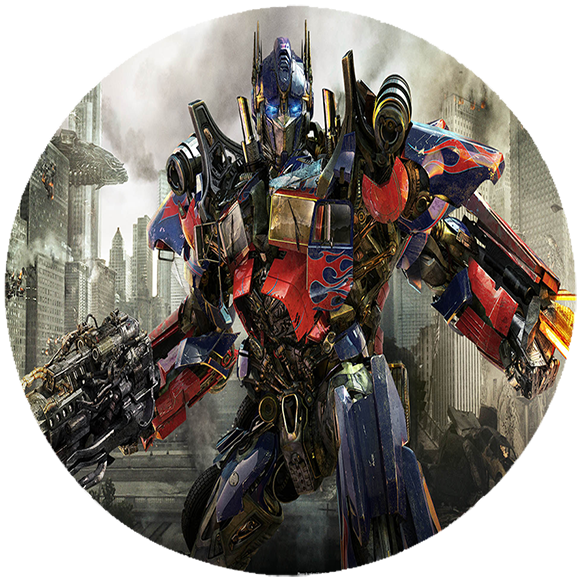 Opłatek na tort Transformers