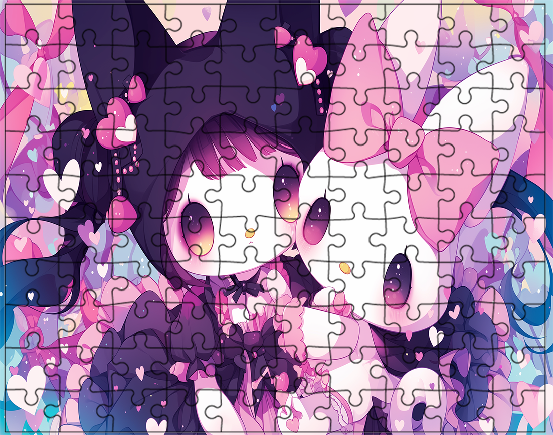 Puzzle tradycyjne Kuromi