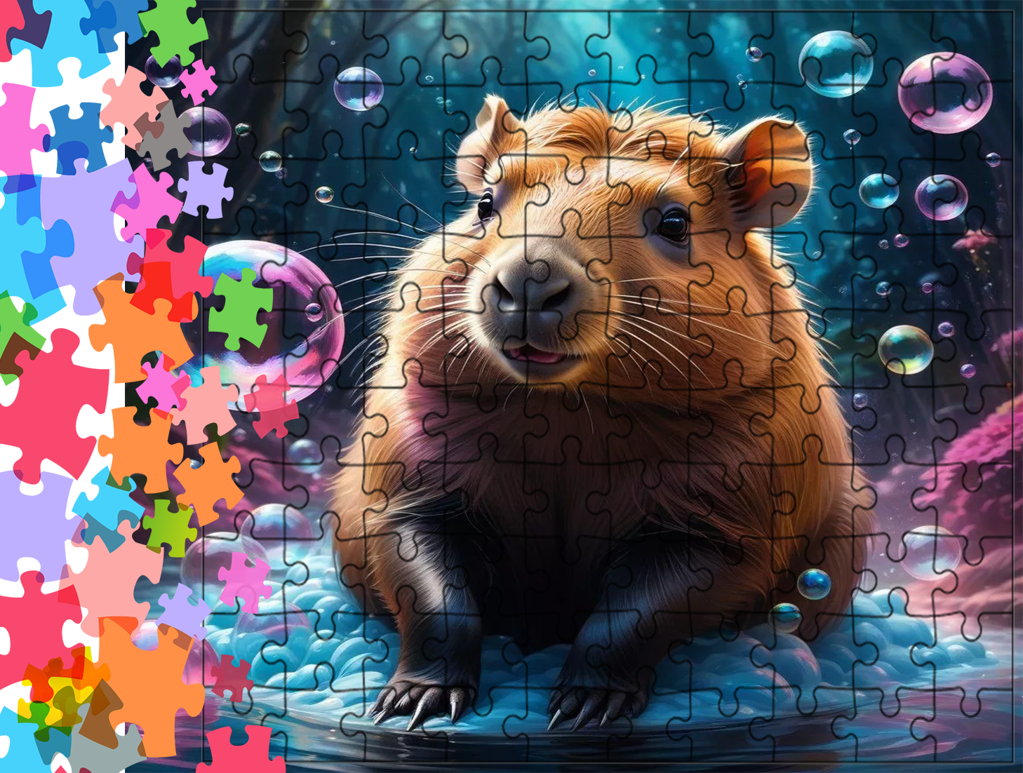 Puzzle tradycyjne - Kapibara