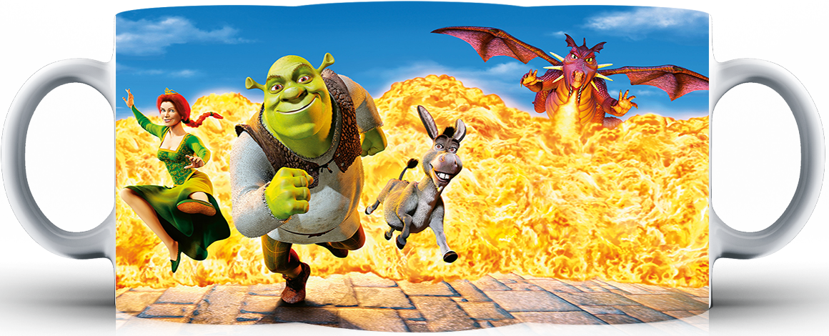 Kubek ceramiczny Shrek