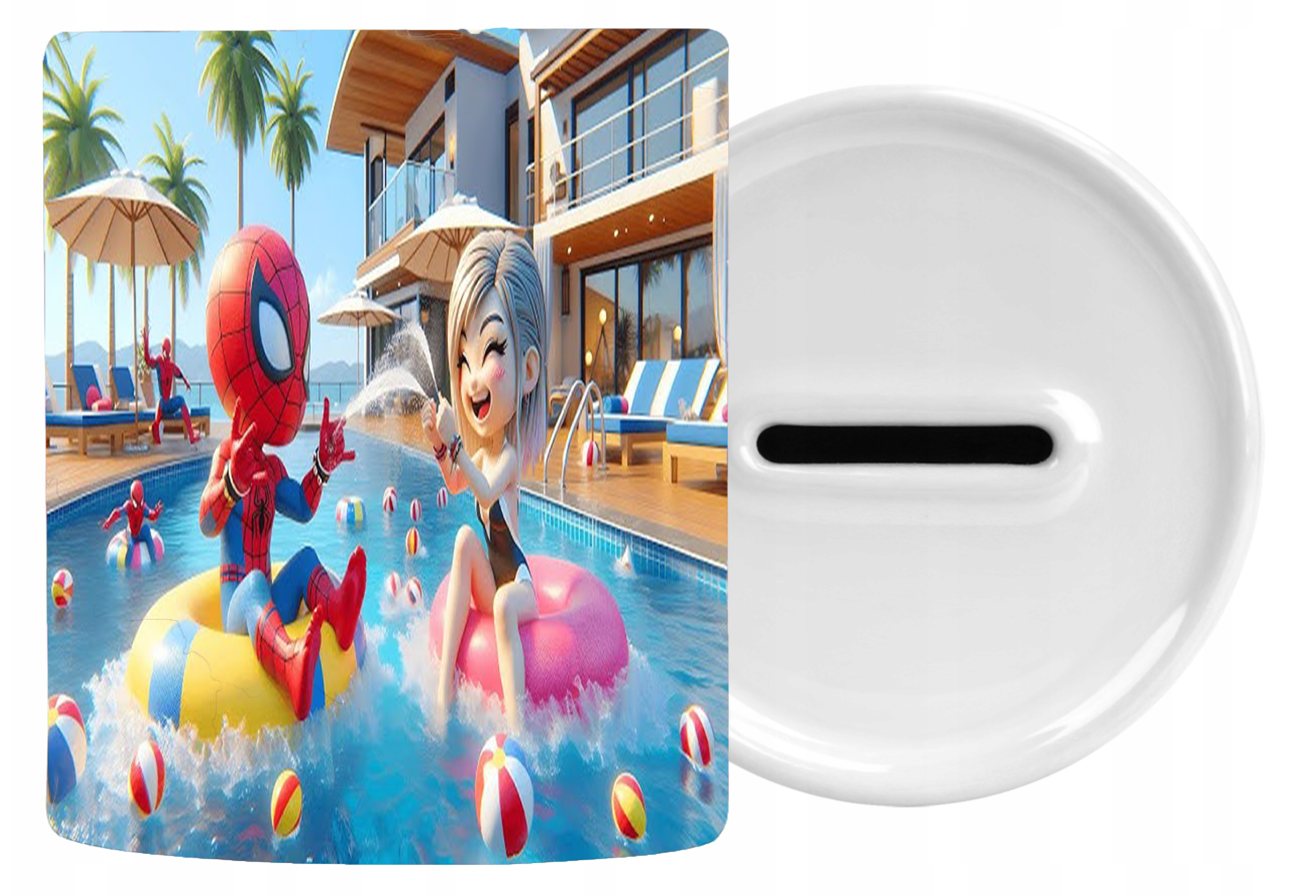 Skarbonka Ceramiczna - Spidey i Przyjaciele