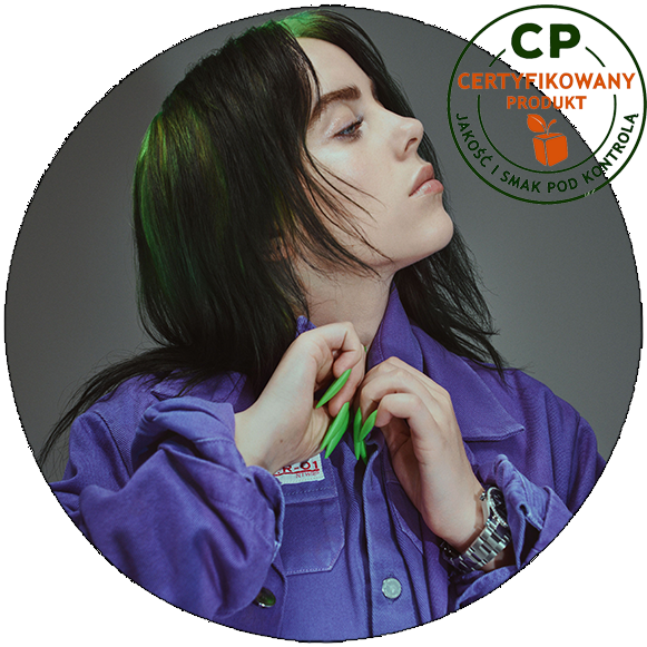 Opłatek na tort Billie Eilish