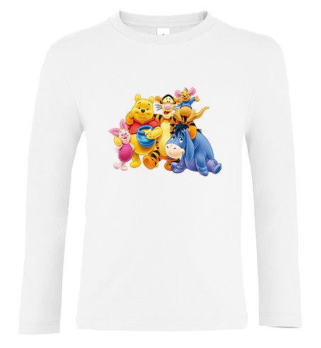 Koszulka z dł.rękaw. Kubuś Puchatek