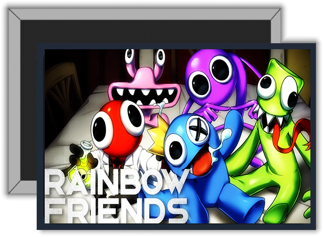 Magnes na lodówkę Rainbow Friends