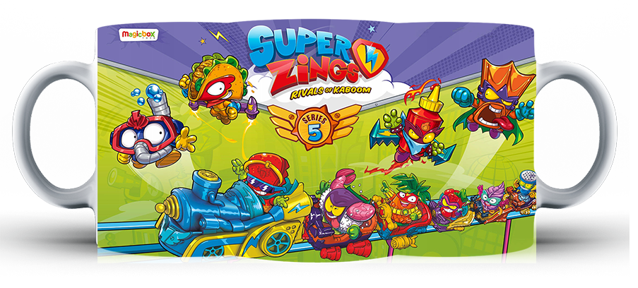 Kubek ceramiczny Super Zings