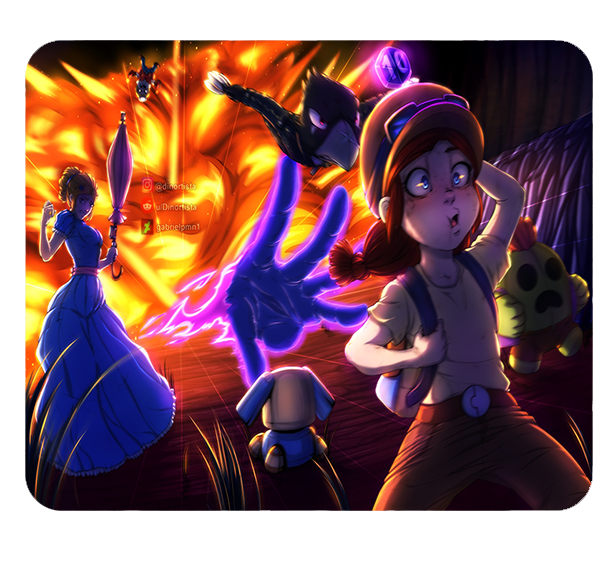 Podkładka pod myszkę Brawl Stars