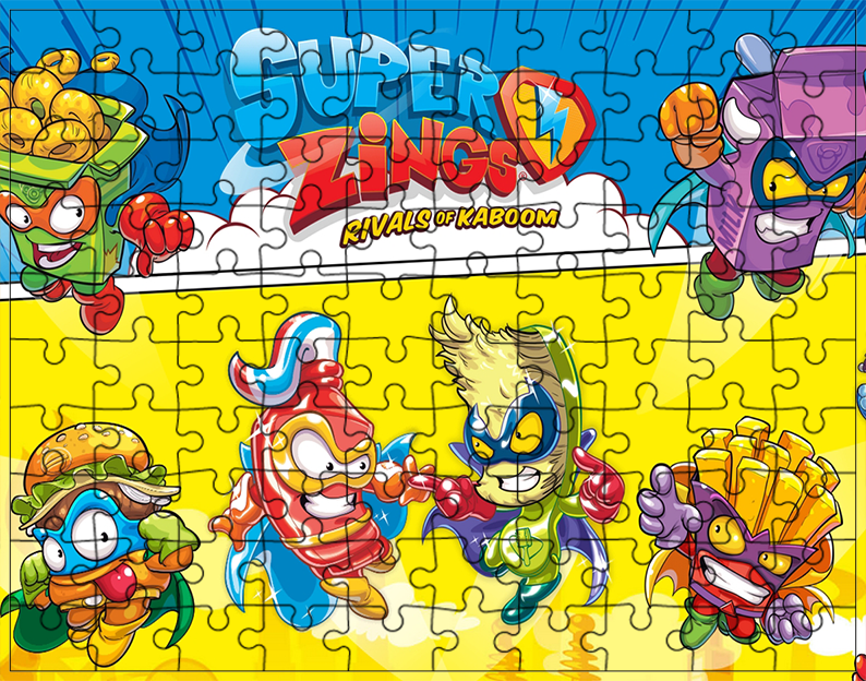 Puzzle Super Zings