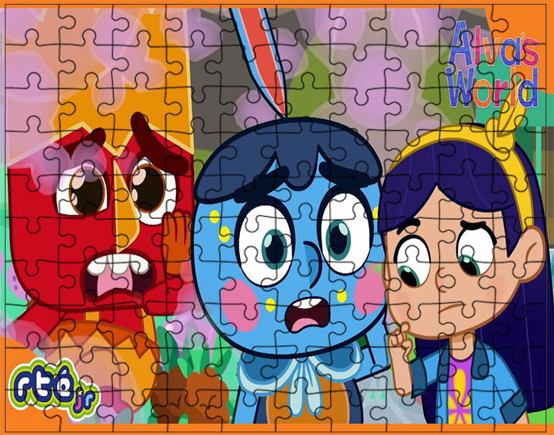 Puzzle Świat Alvy - ALvas World