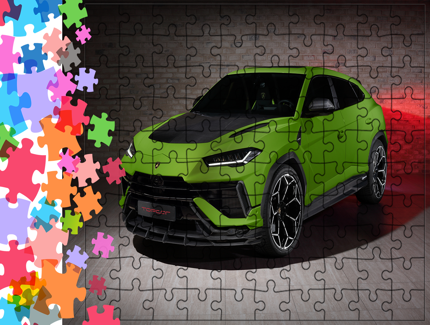 Puzzle tradycyjne Samochody