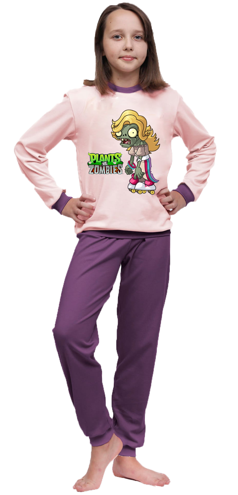 Piżama dziecięca Plants vs Zombies