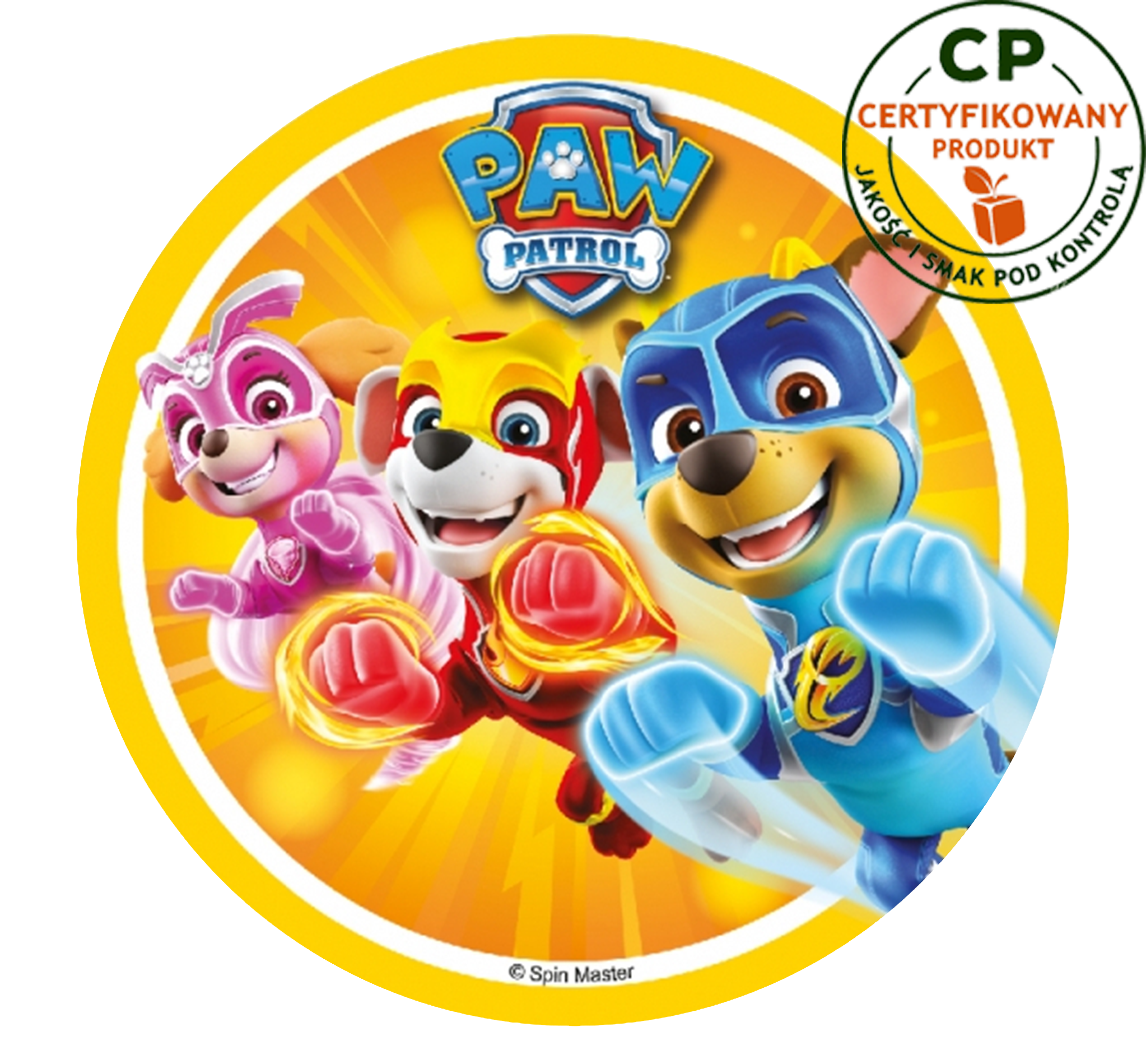 Opłatek na tort Psi Patrol