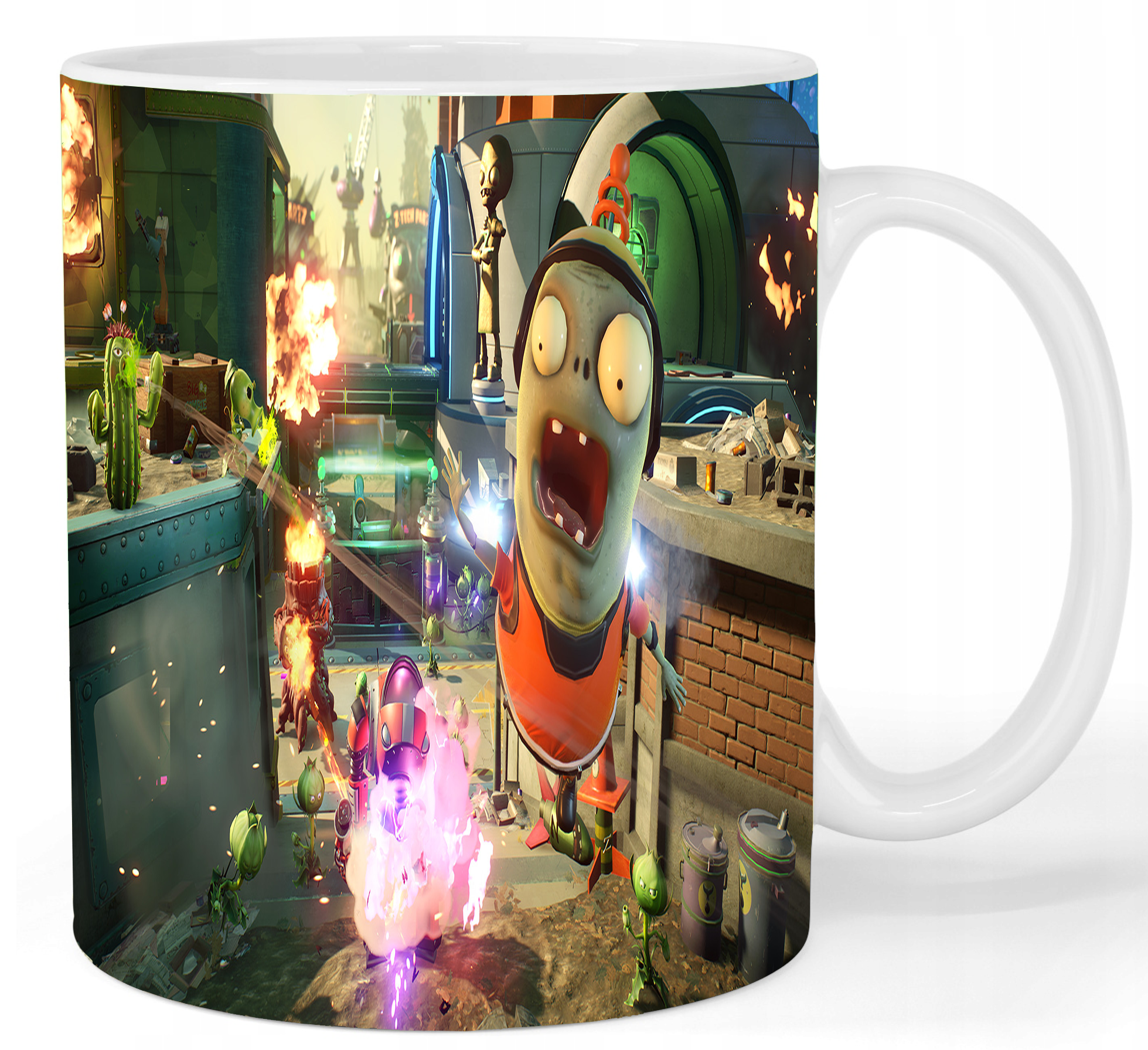 Kubek ceramiczny Plants vs Zombie