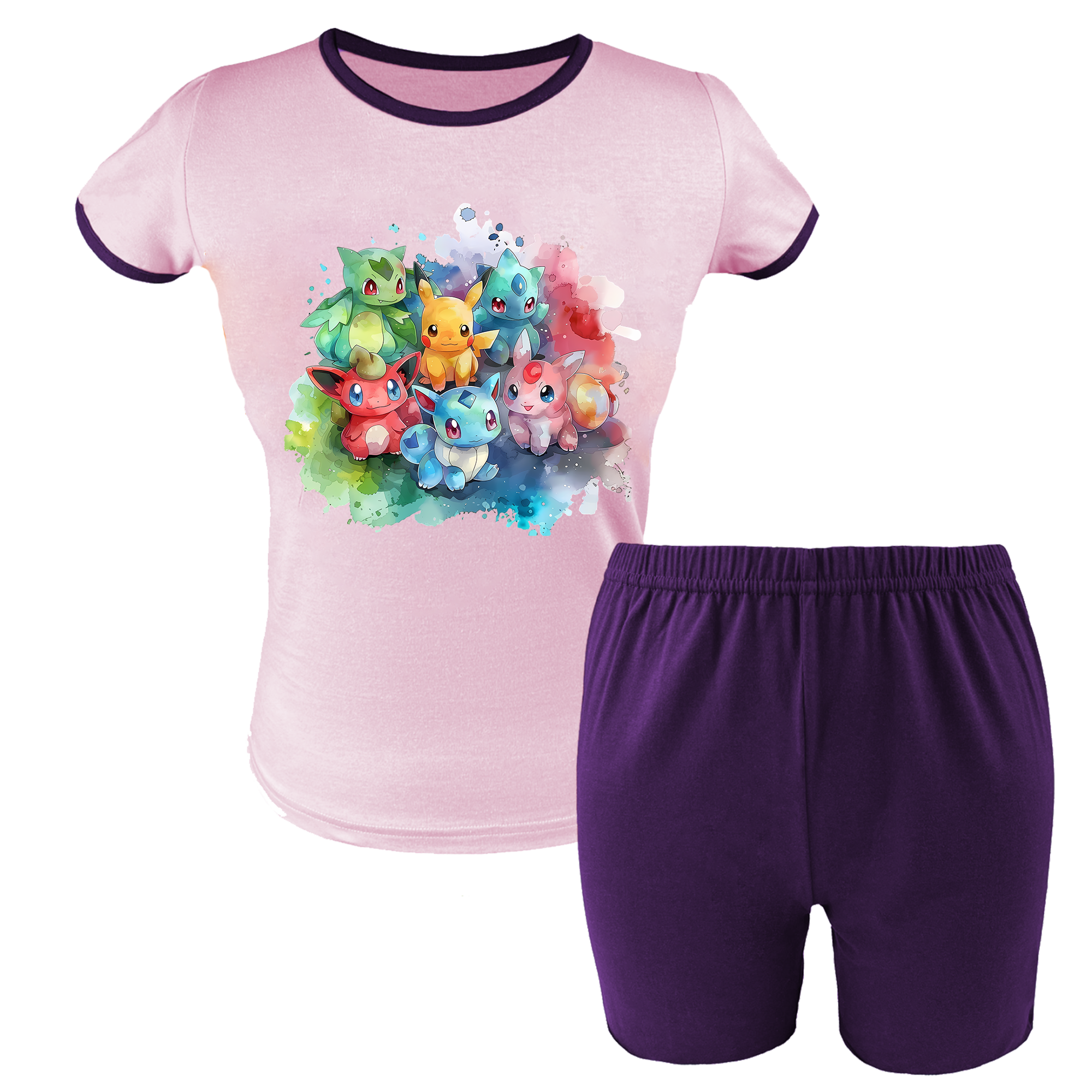Krótka Piżama dziecięca Pokemon