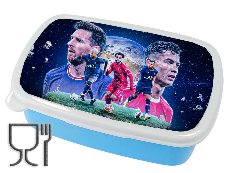 Pojemnik śniadaniowy - Piłka Nożna - Ronaldo,Messi