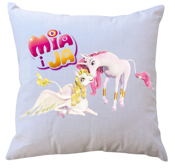 Poduszka z wkładem Mia i Ja