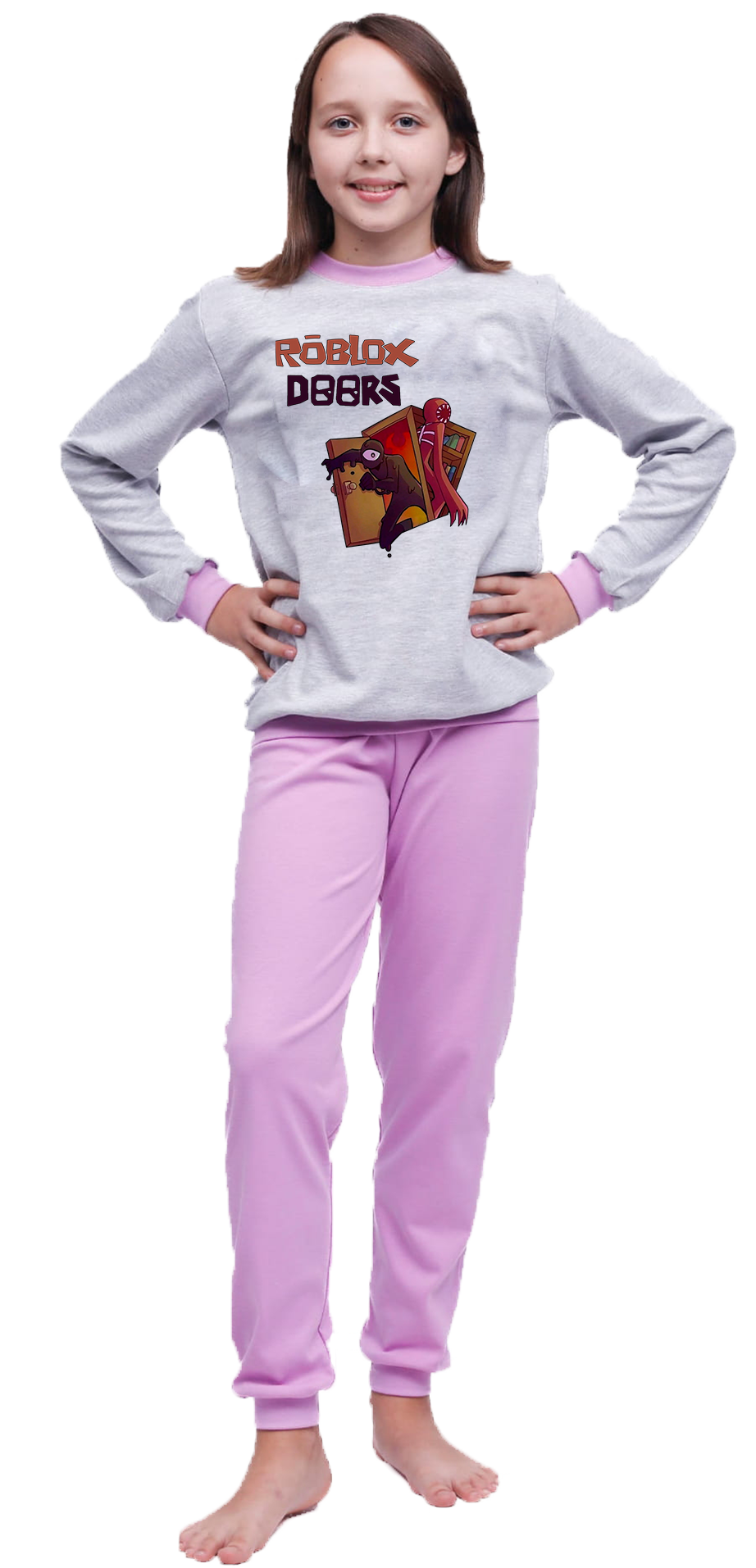 Piżama dziecięca - Roblox Doors