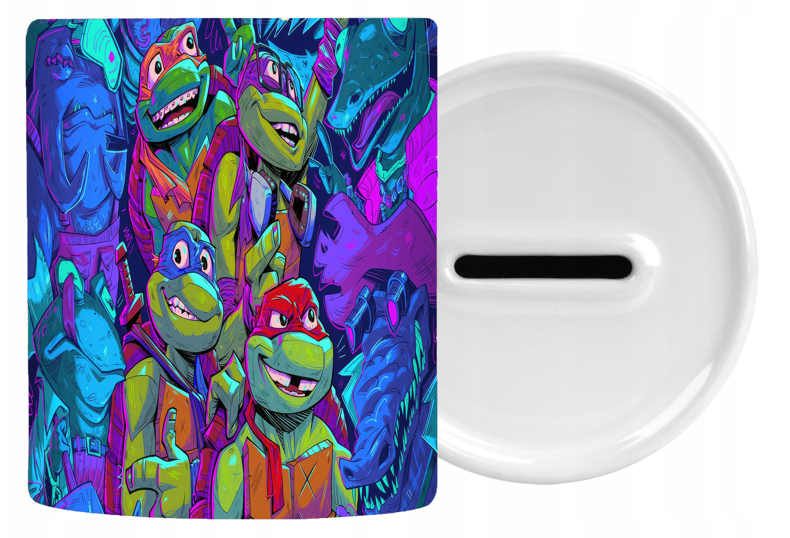 Skarbonka Ceramiczna Żółwie Ninja - Turtles