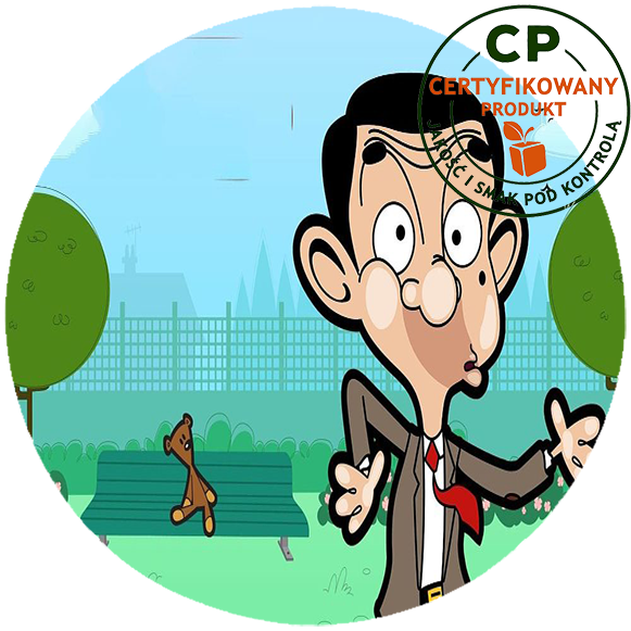 Opłatek na tort Jaś Fasola