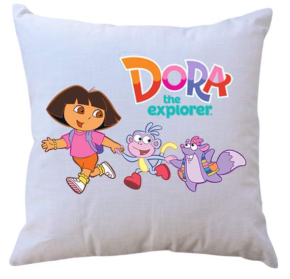 Poduszka z wkładem Dora Odkrywca