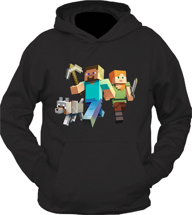 Bluza z kapturem Minecraft