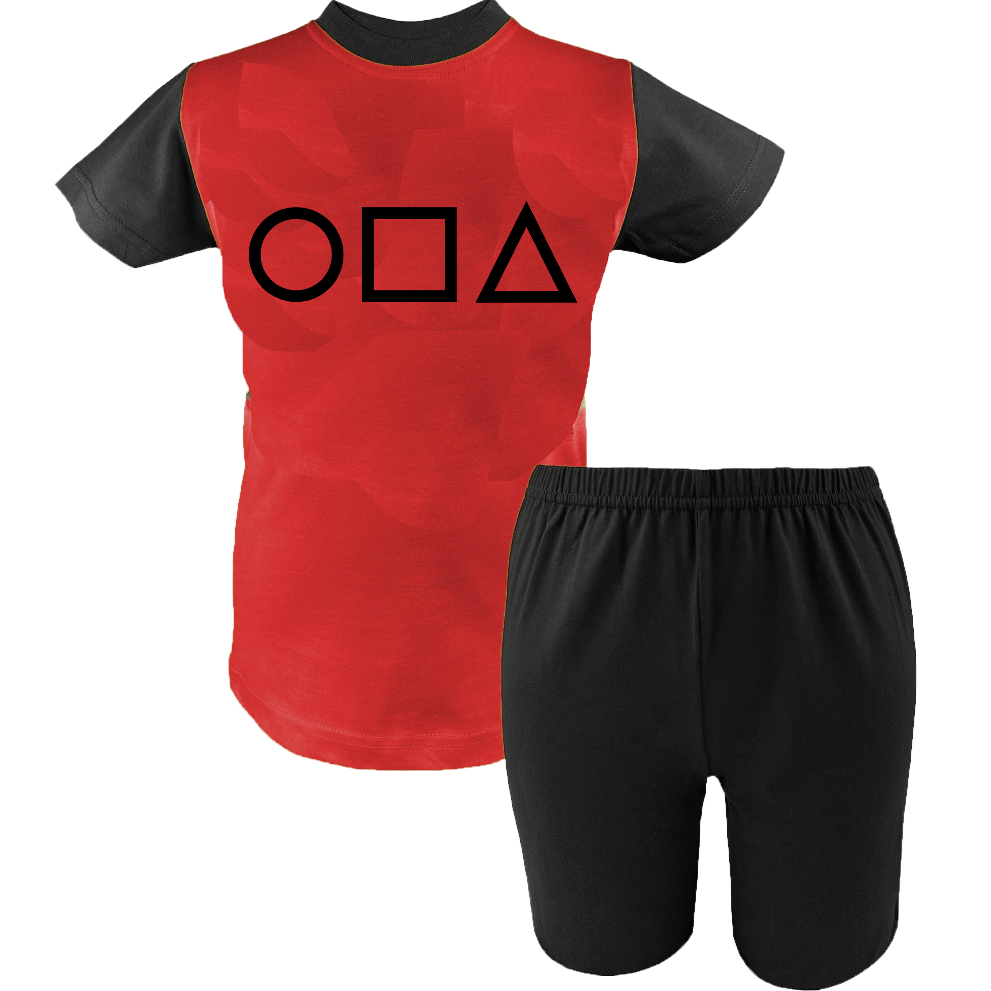 Krótka Piżama dziecięca - Squid Game - Nowy Sezon