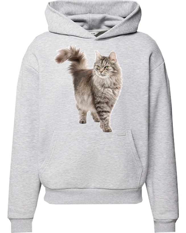 Bluza z kapturem z Kotem