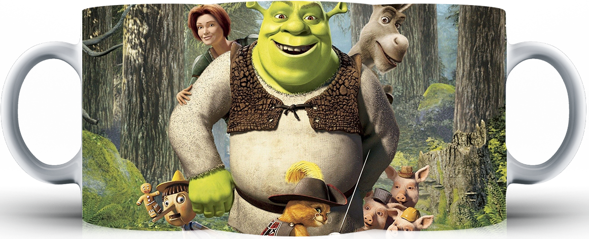 Kubek ceramiczny Shrek