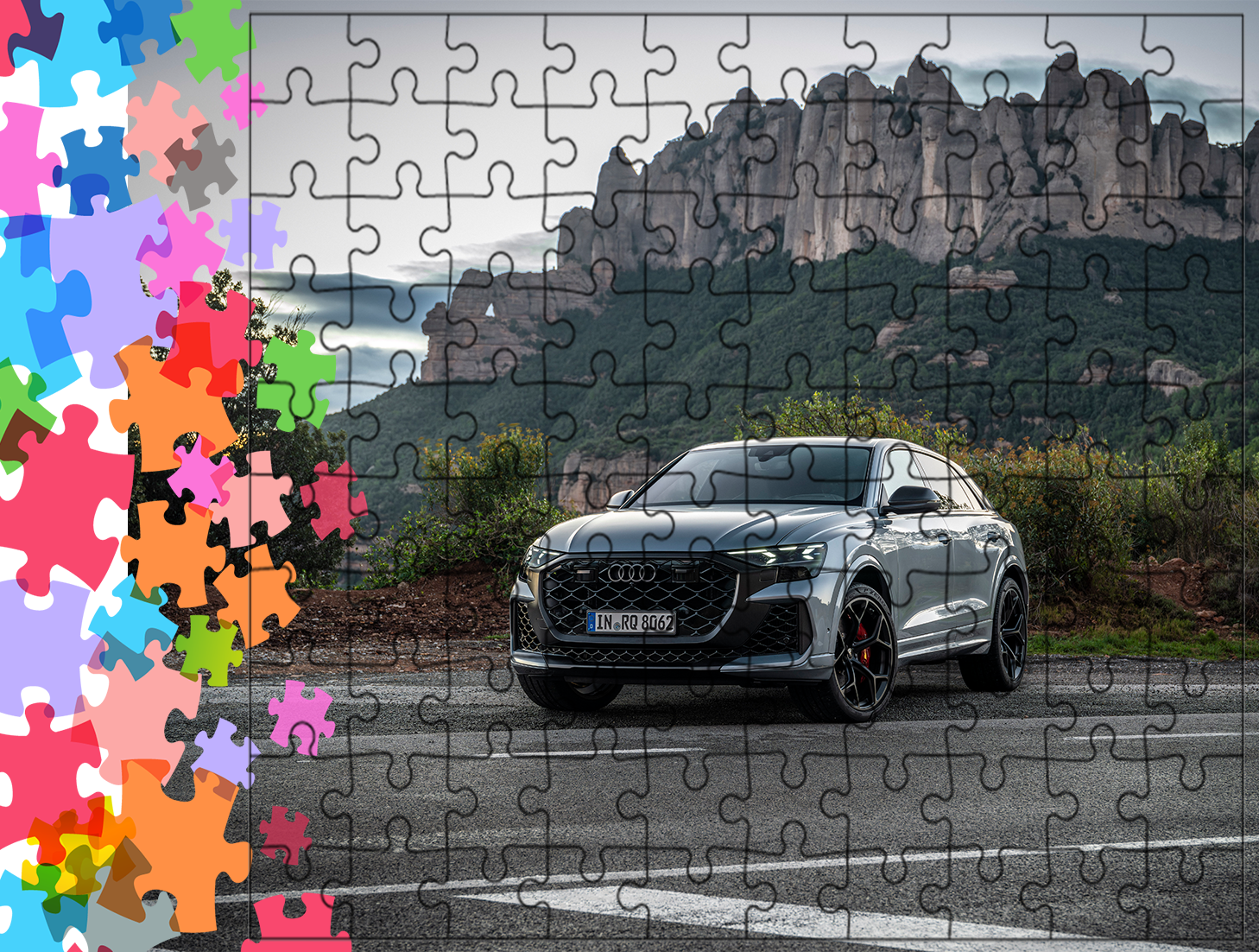 Puzzle tradycyjne Samochody