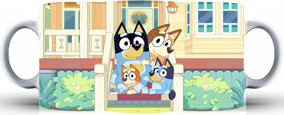 Kubek ceramiczny Bluey