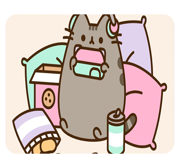 Podkładka pod myszkę Pusheen