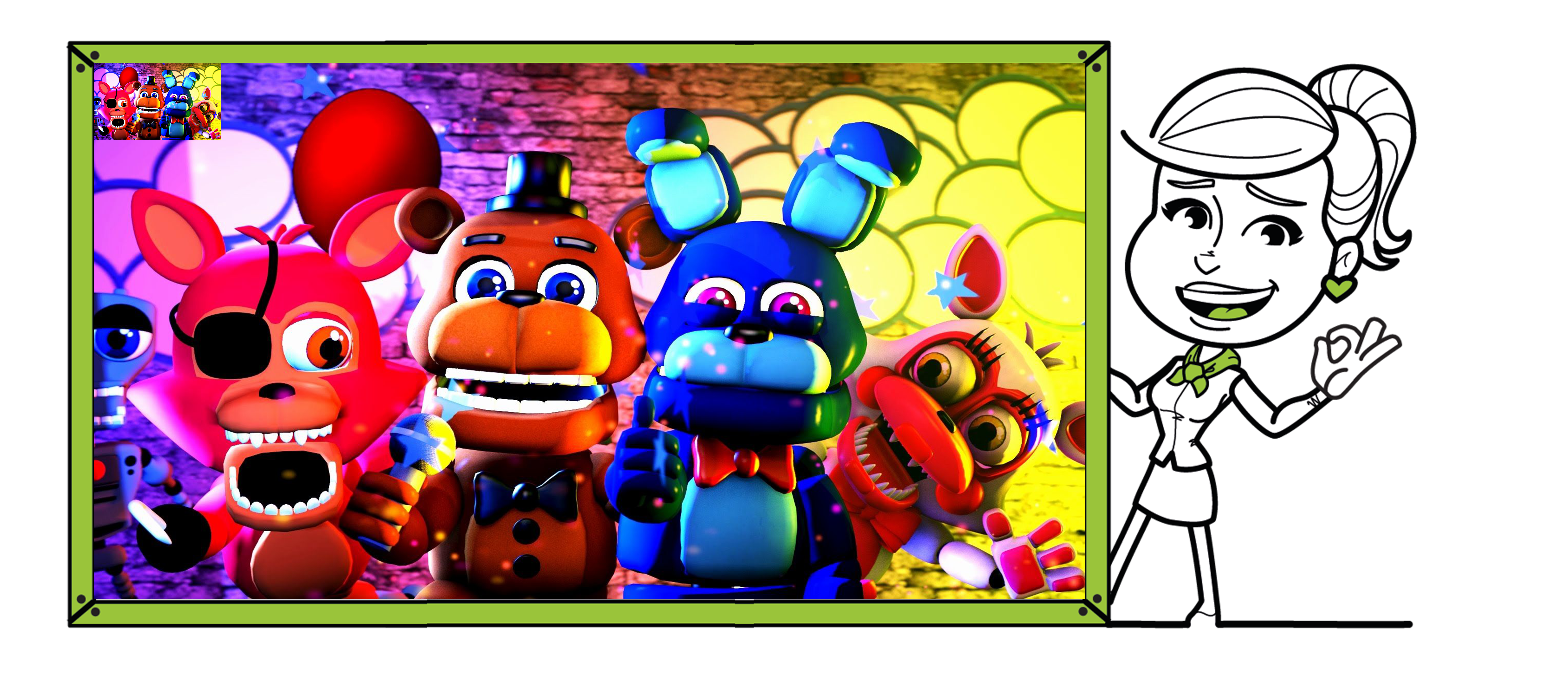 Bidon Junior FNAF Five Nights at Freddy's
