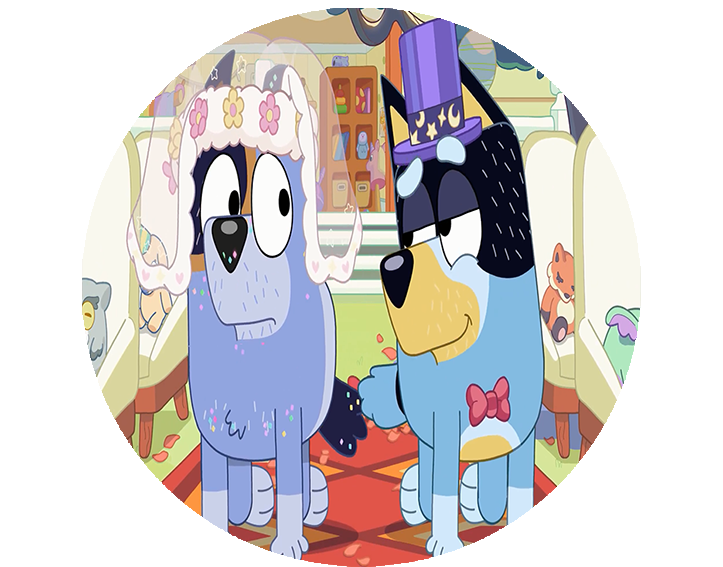 Podkładka pod myszkę Bluey