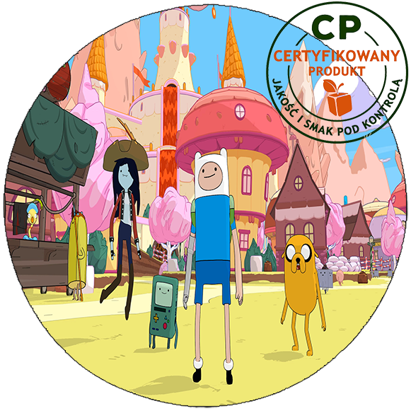 Opłatek na tort Pora na Przygodę