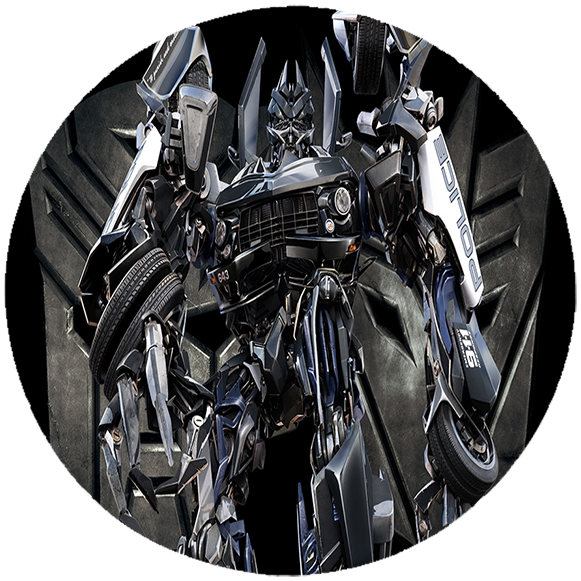 Opłatek na tort Transformers